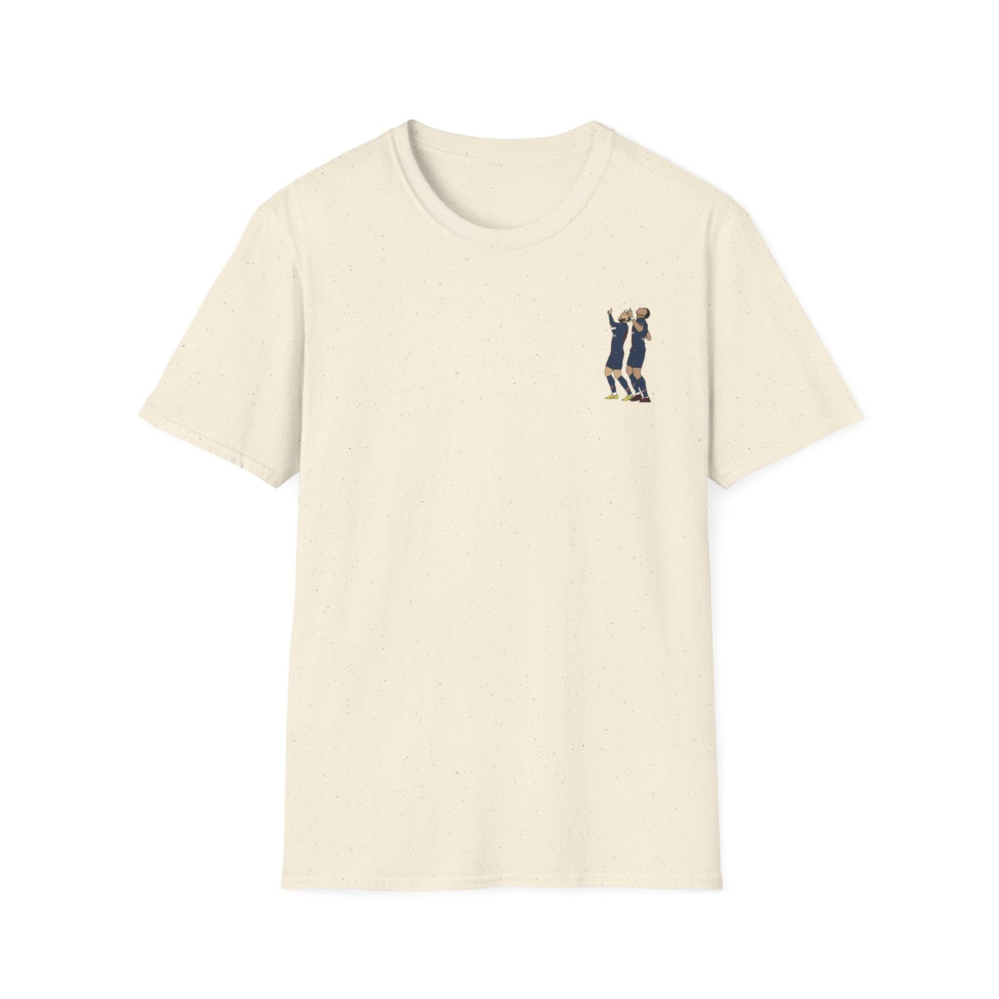 Neymar and Mbappe Drawing T-Shirt