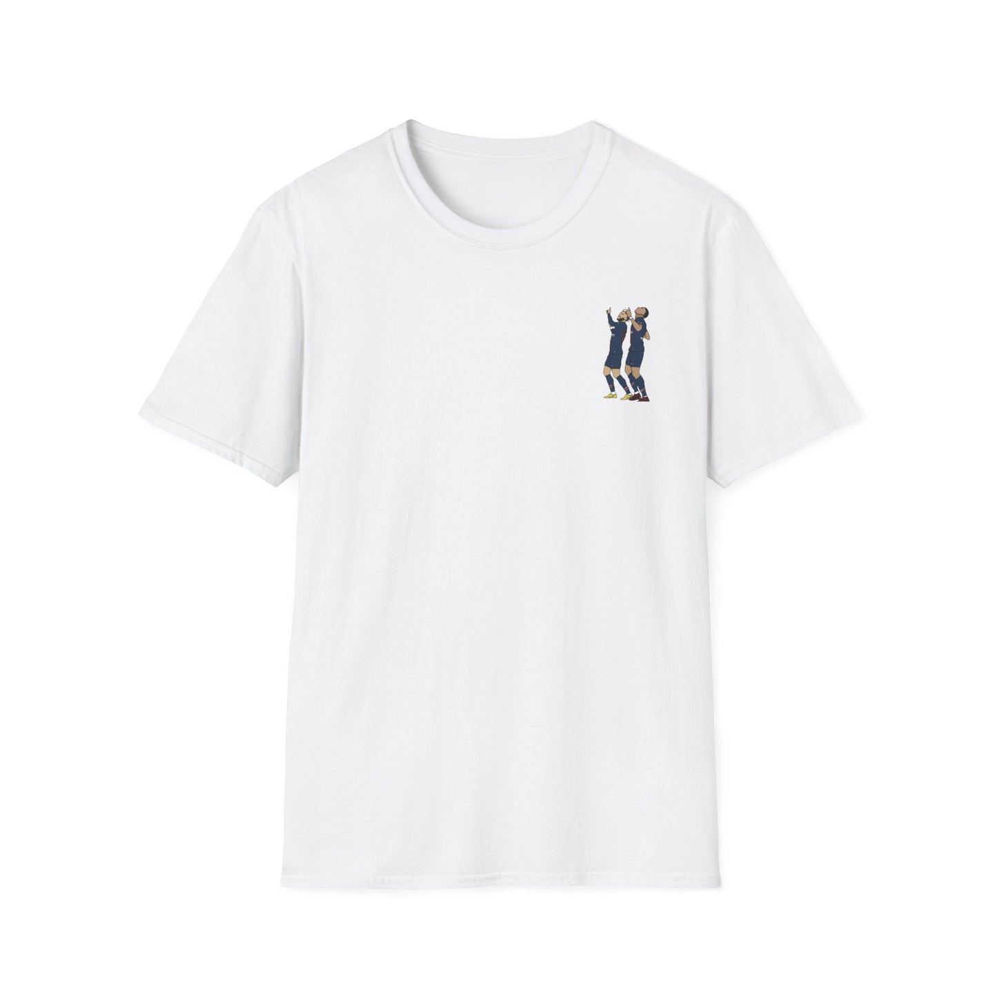 Neymar and Mbappe Drawing T-Shirt