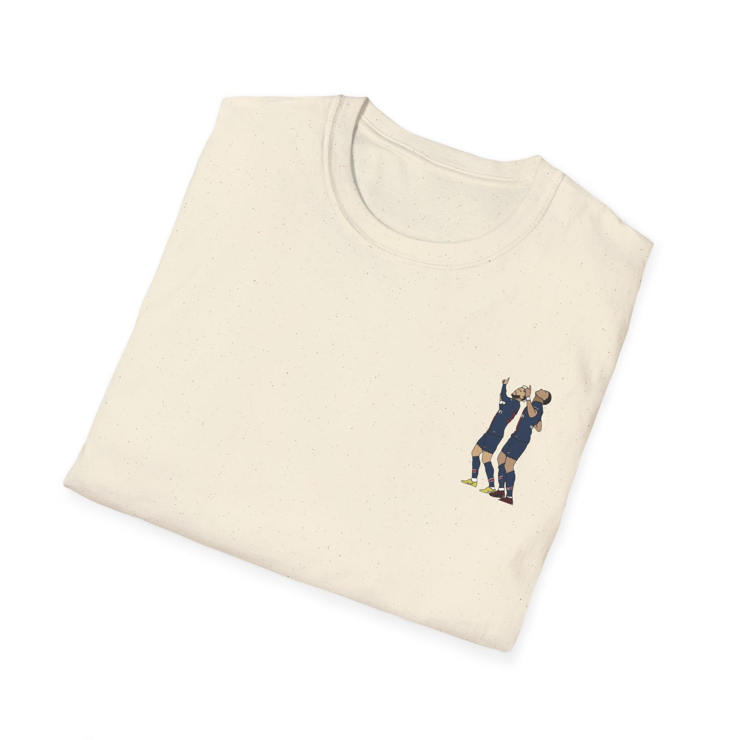 Neymar and Mbappe Drawing T-Shirt