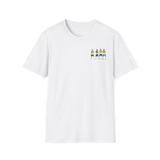 Brazil Team Dance Drawing T-Shirt