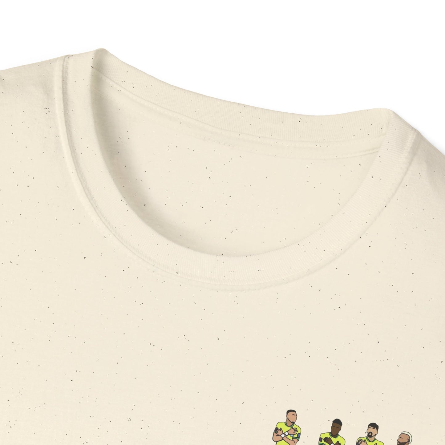 Brazil Team Dance Drawing T-Shirt