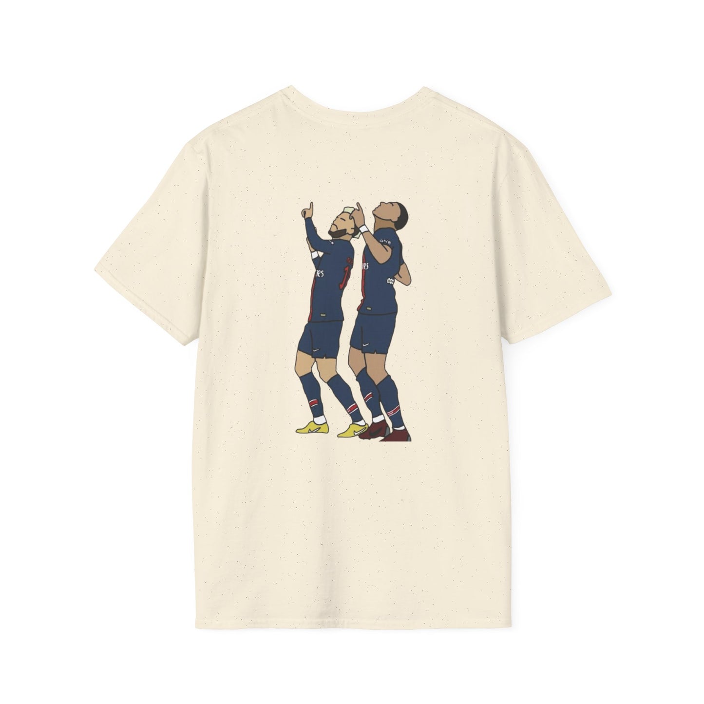 Neymar and Mbappe Drawing T-Shirt
